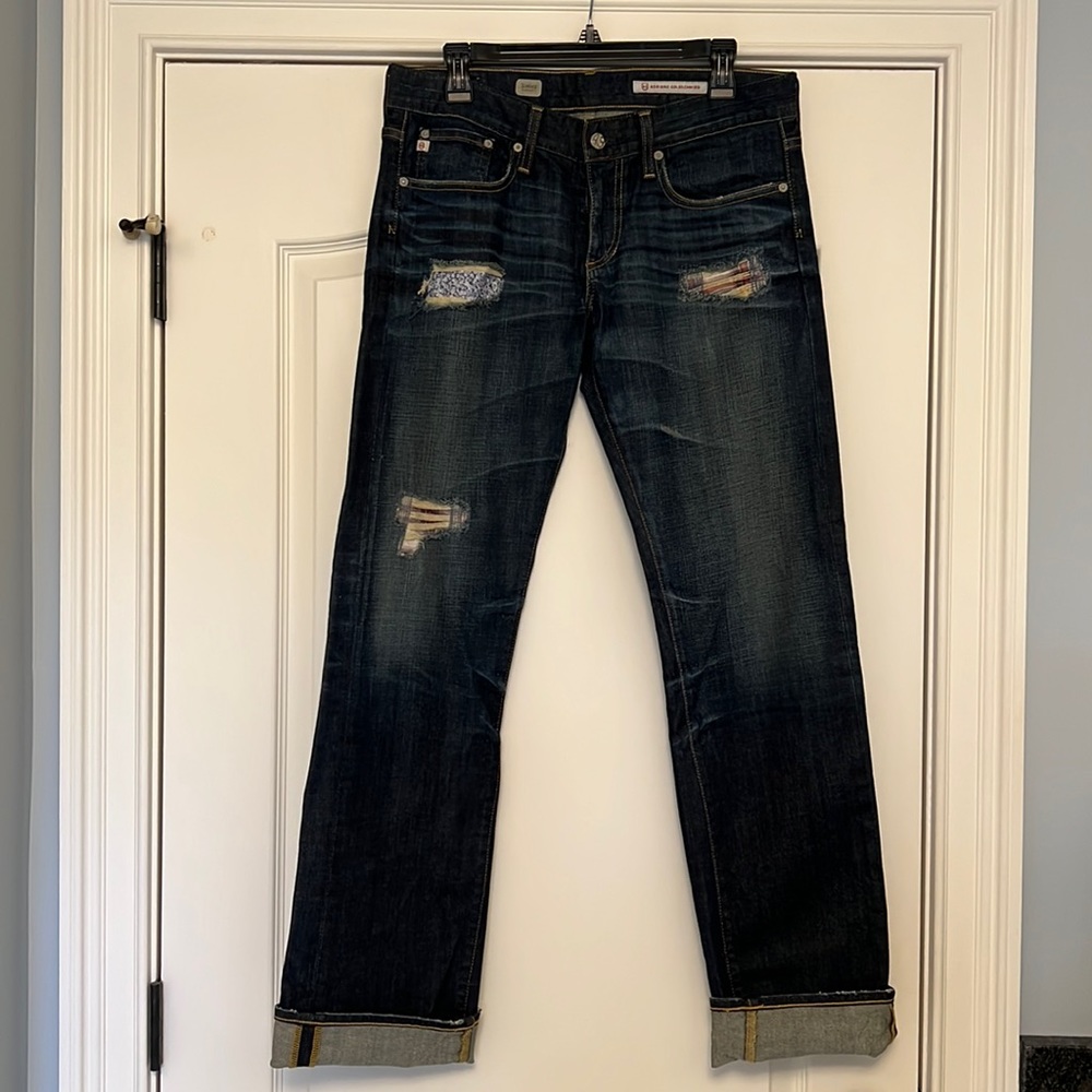 AG Tomboy boyfriend jeans